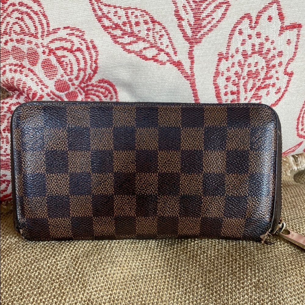 Louis Vuitton Damier Brown and Black Wallet